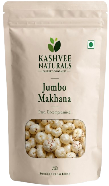 Kashvee Naturals makhana packaging